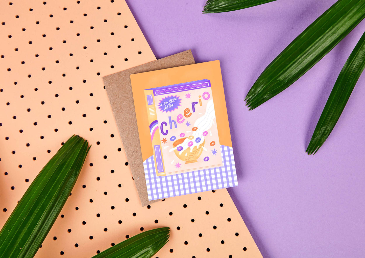 Cheerio - Leaving Card - Goodbye Greeting Card