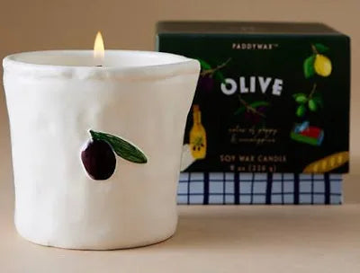 Paddywax Olive Candle Jug