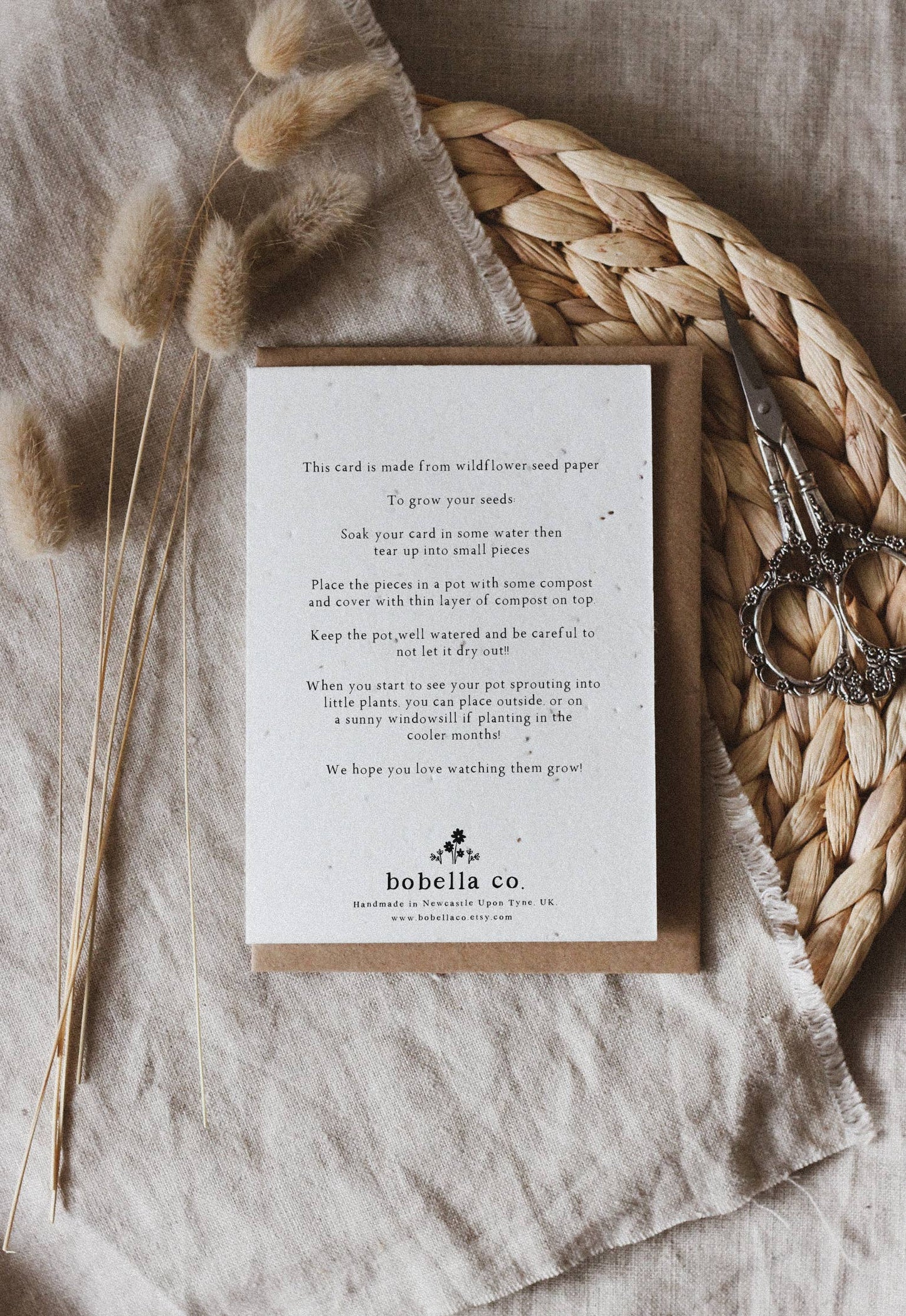 Sending Love Plantable Seed Card