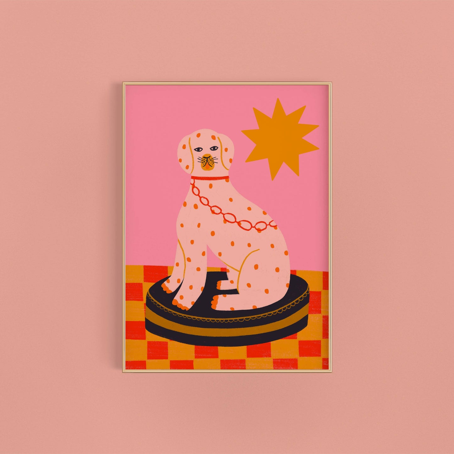 Staffordshire Ornament Art Print
