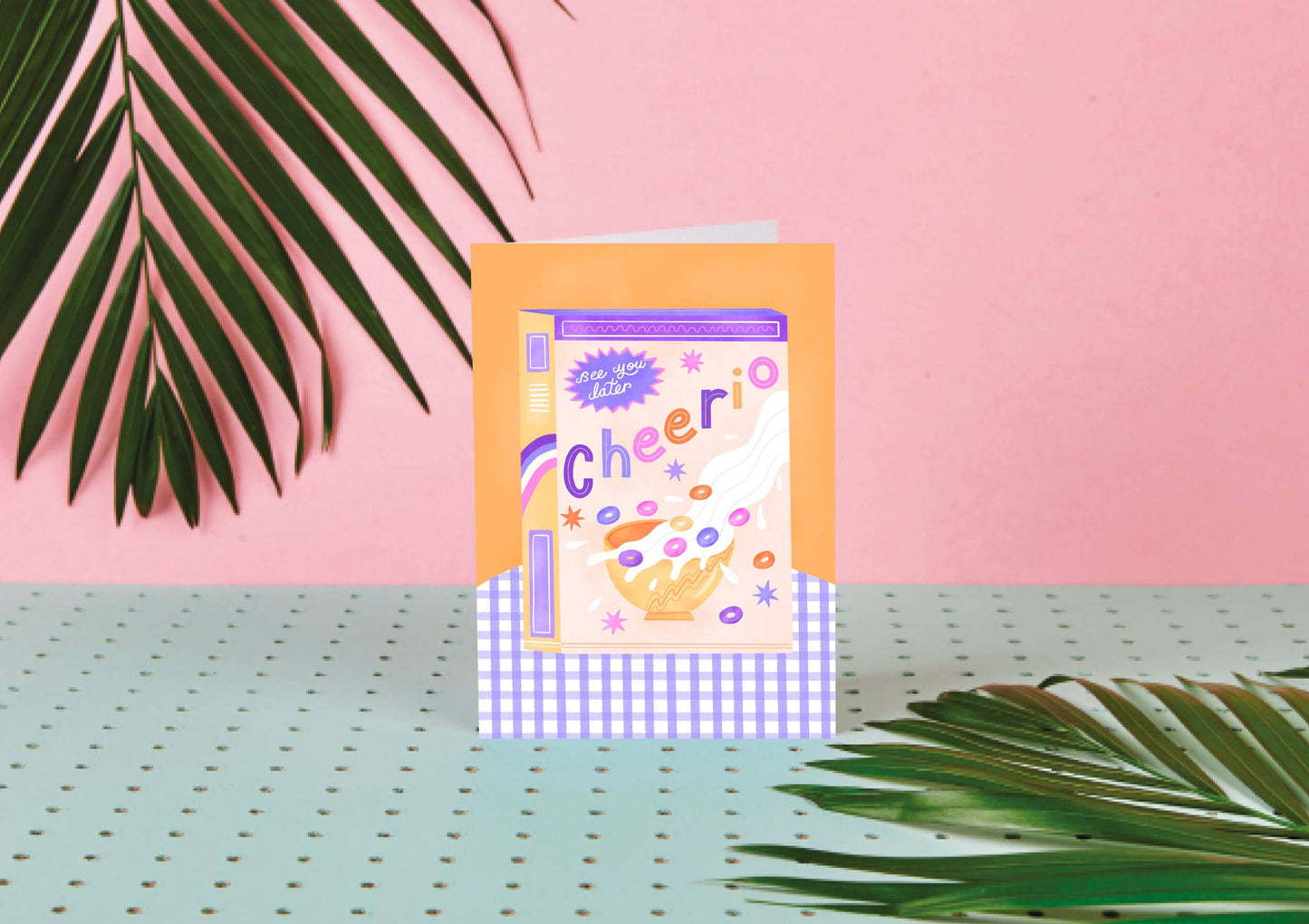 Cheerio - Leaving Card - Goodbye Greeting Card
