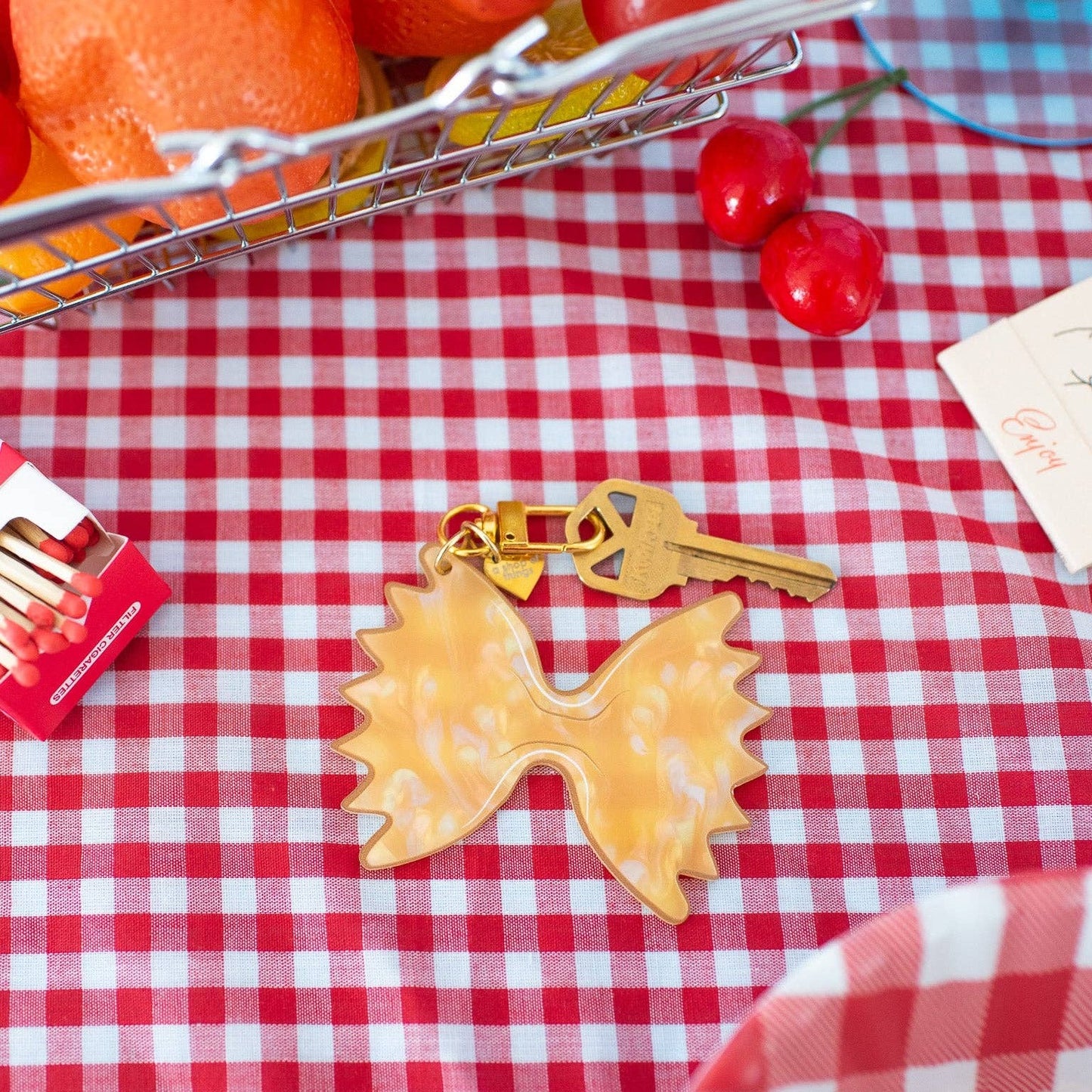 Farfalle Keychain