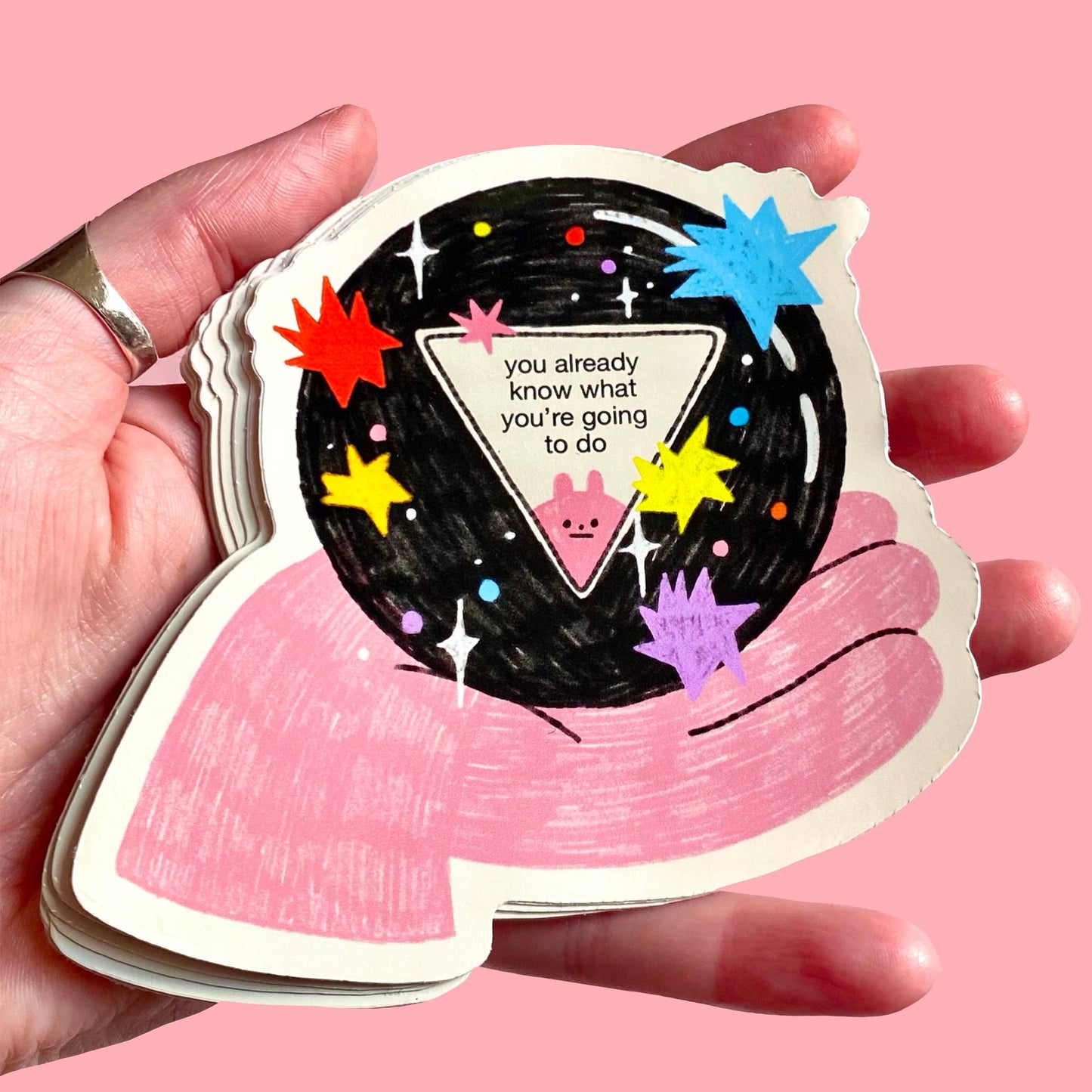 Magic 8 Ball Sticker