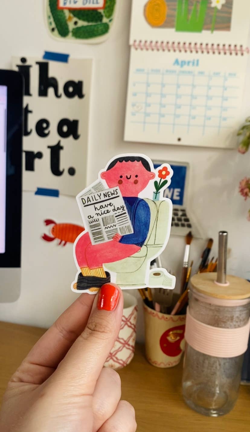 DAILY NEWS sticker
