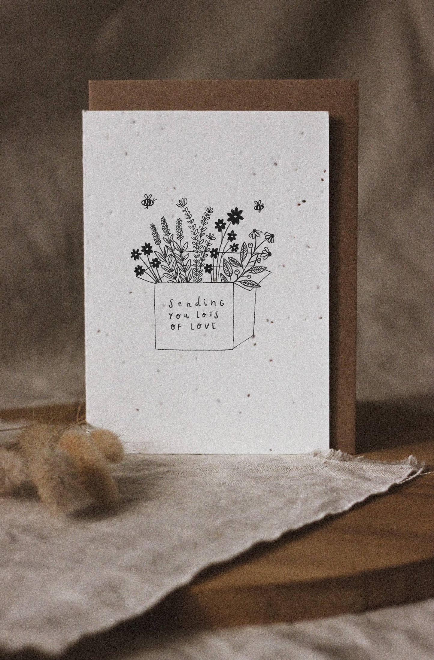Sending Love Plantable Seed Card