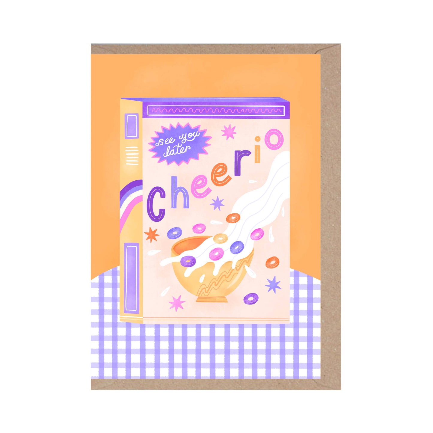 Cheerio - Leaving Card - Goodbye Greeting Card
