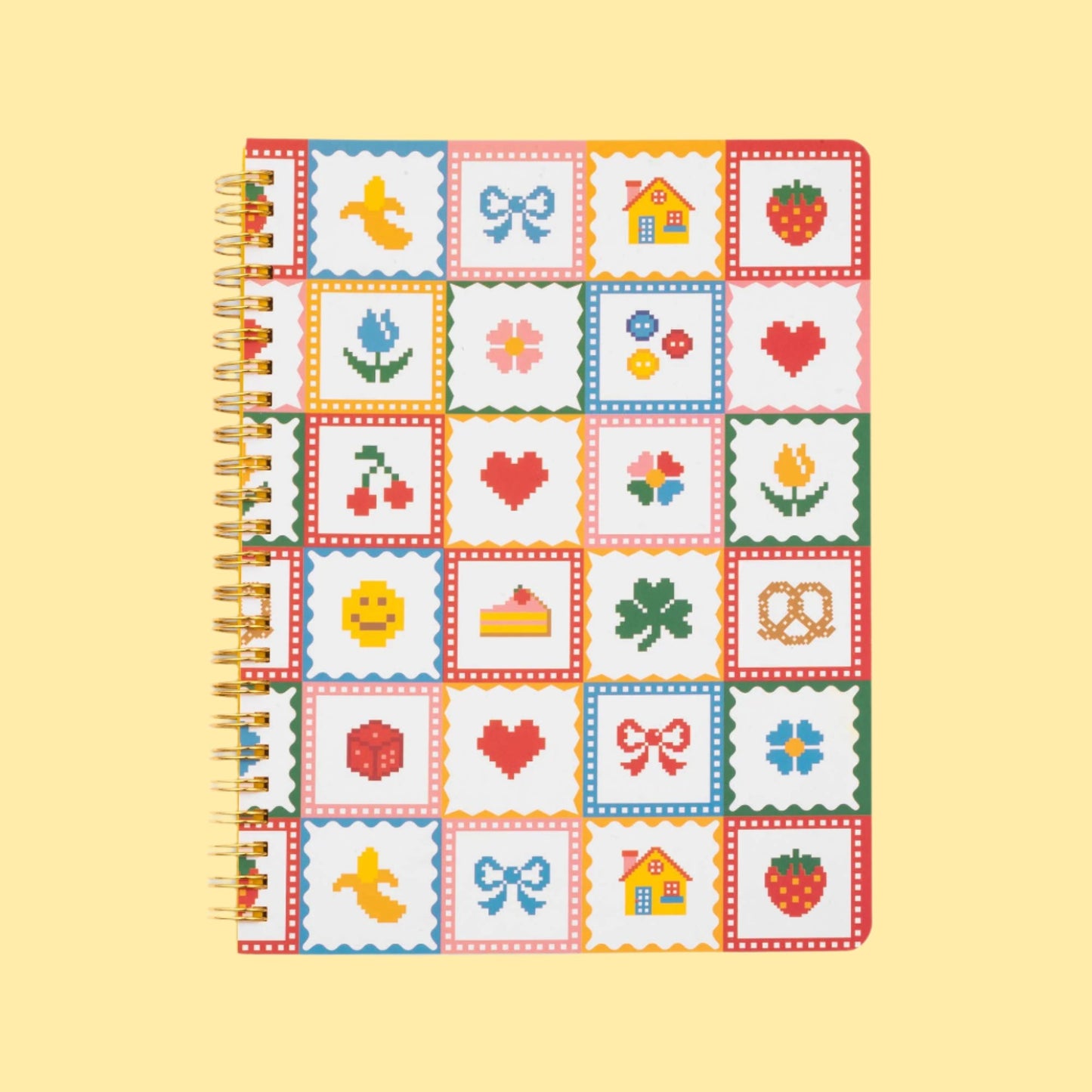 Rough Draft Mini Notebook, Quilt