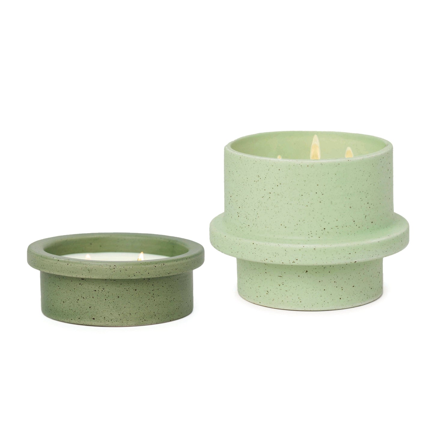 Ceramic Candle Planter - Bamboo & Green Tea
