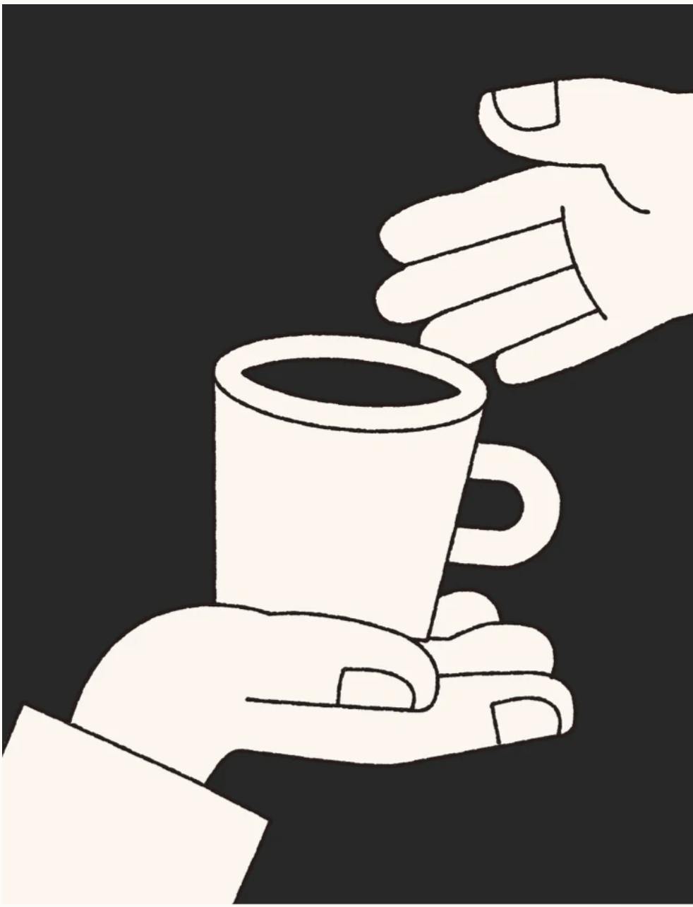 Coffee Beans, Oh My Goth, dark roast coffee blend.