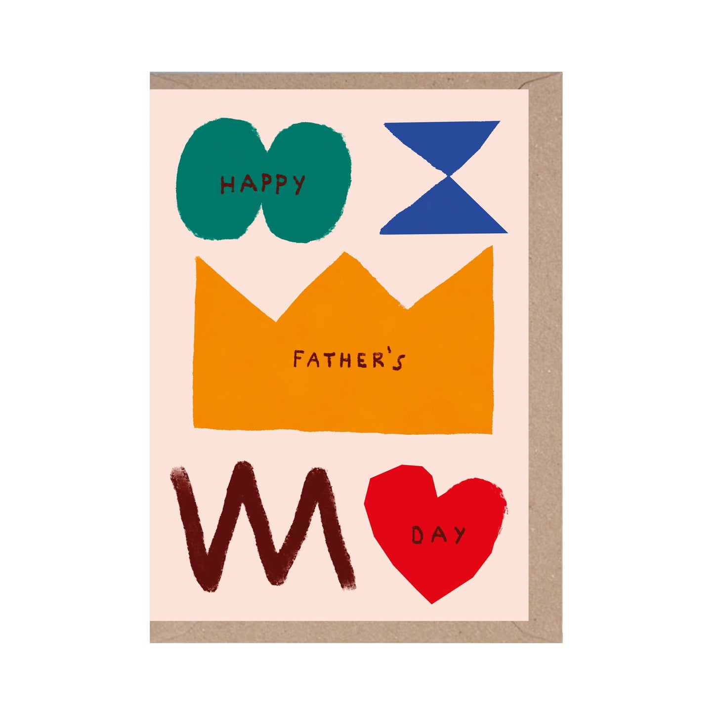 Happy Father's Day - Card For Dad - Abstract - Pattern - Fun