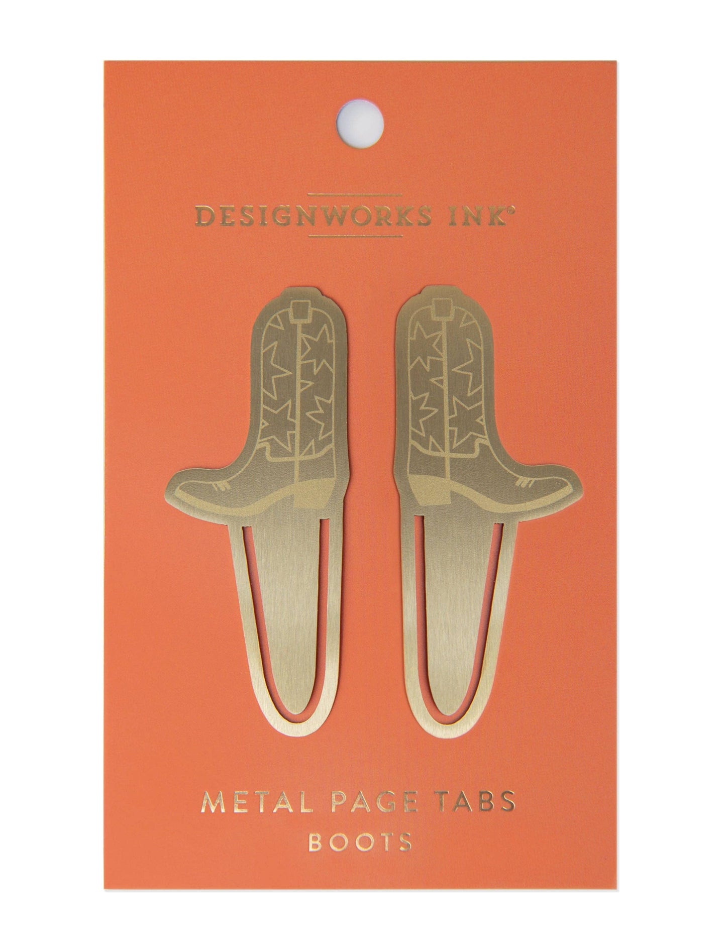 Brass Page Tabs - Boots