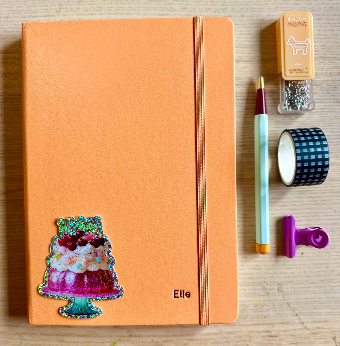 Jelly Vinyl Glitter Sticker
