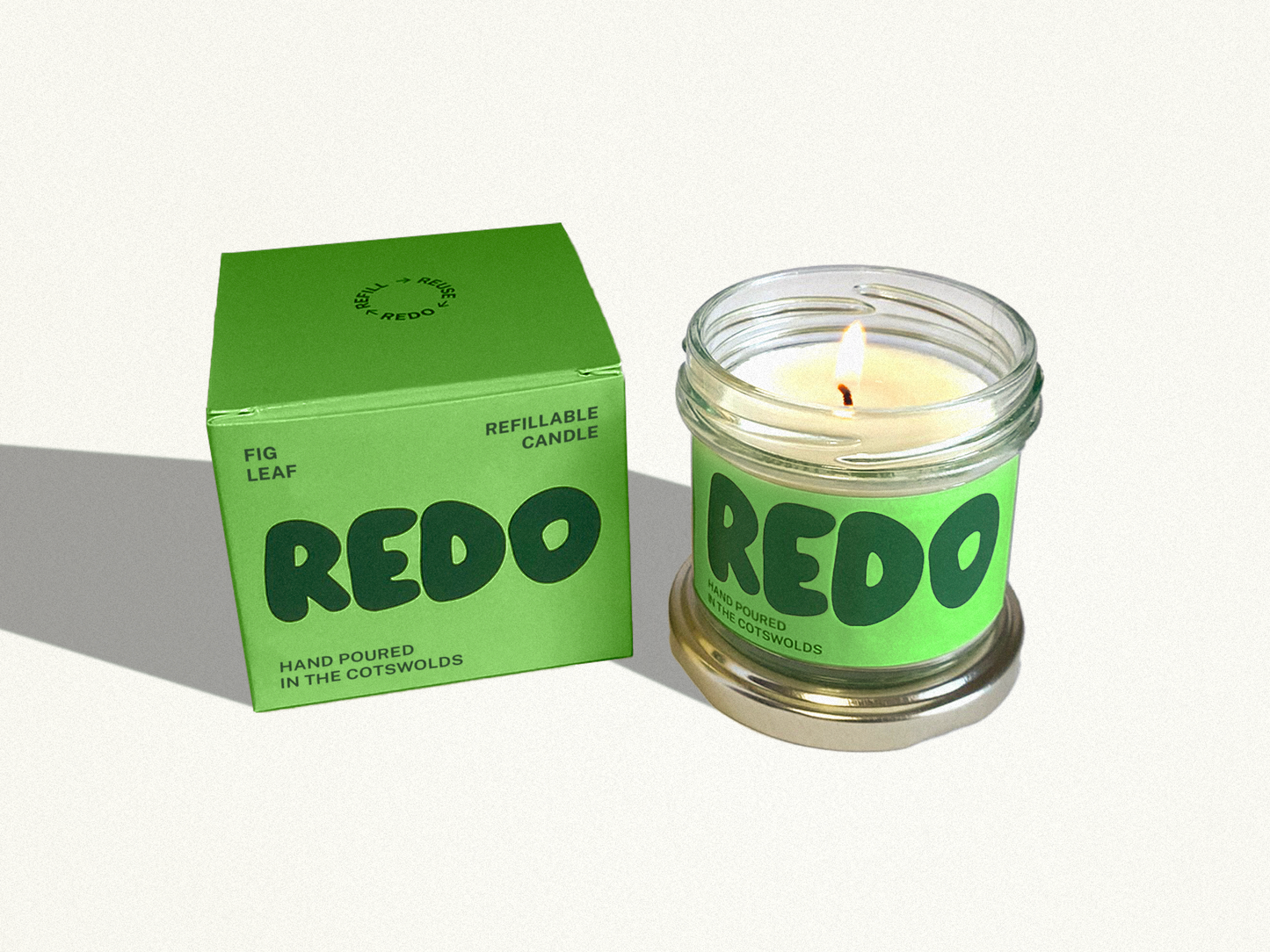 Fig Candle I Summer Candle I Retro Style Home Decor