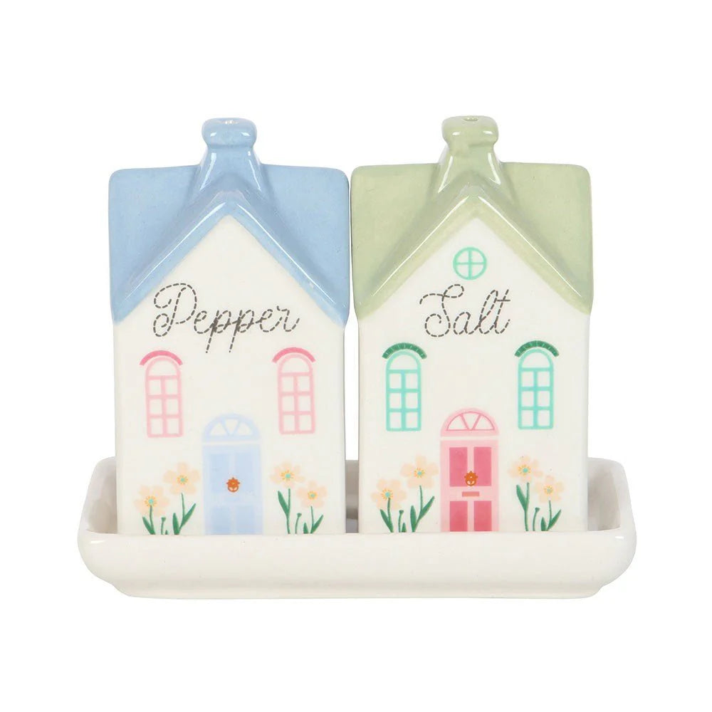 Pastel House Cottagecore Salt and Pepper Shakers