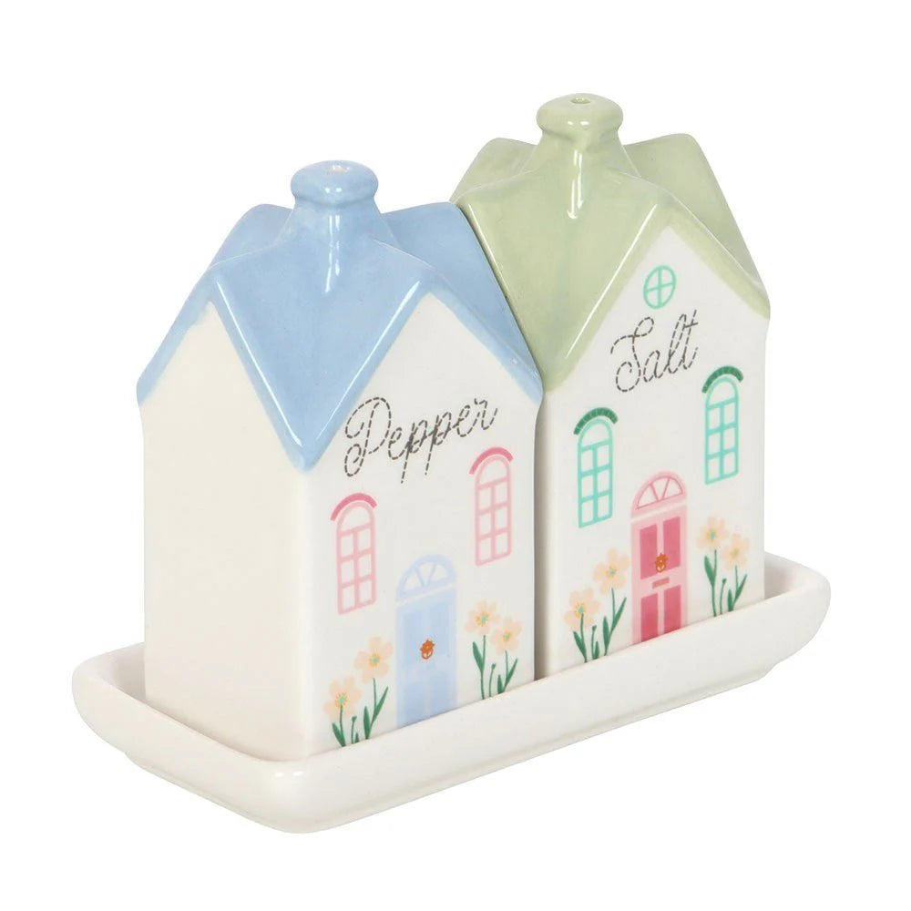 Pastel House Cottagecore Salt and Pepper Shakers