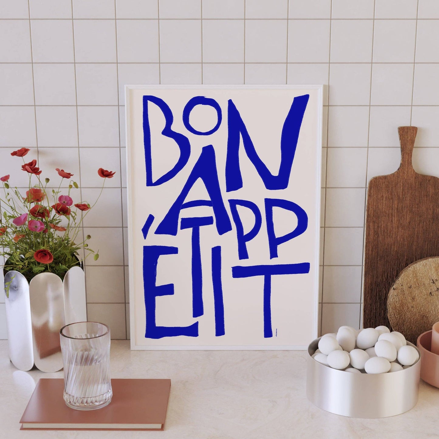 Bon Appetit Type Print