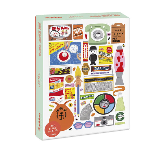 70s Nostalgia - 1,000 Piece Premium Puzzle Jigsaw