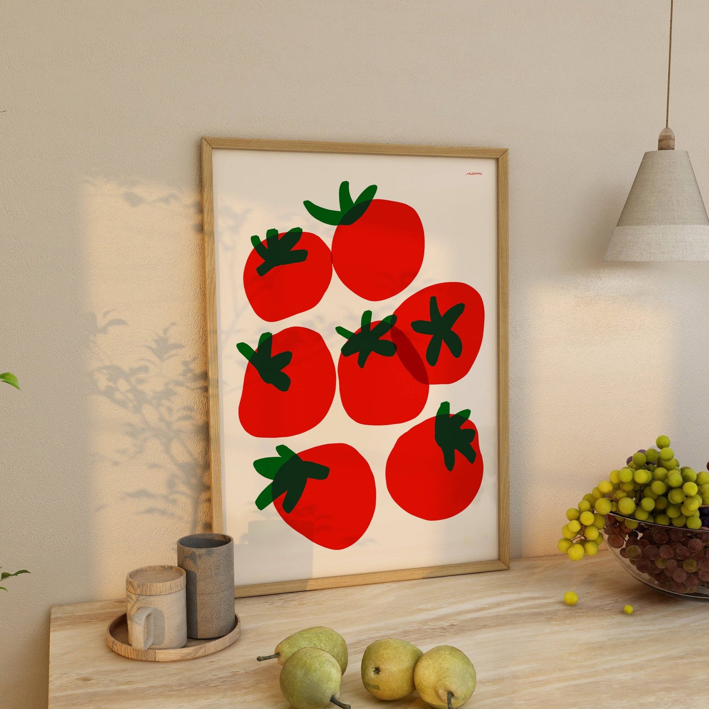 Tomato Art Print