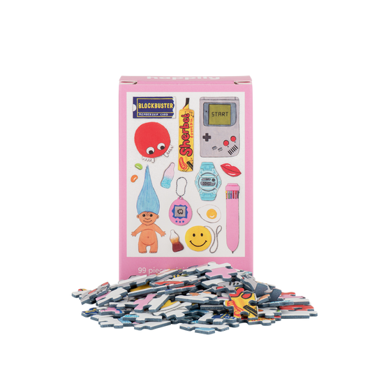 Retro 90's - 99 Piece Mini Jigsaw Puzzle