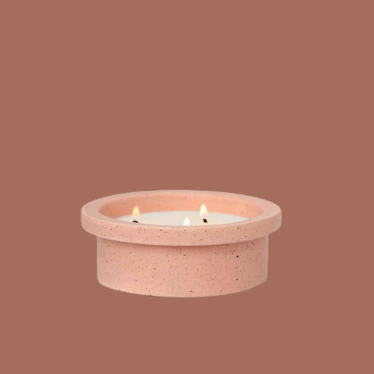 Ceramic Candle Planter - Gardenia & Tonka