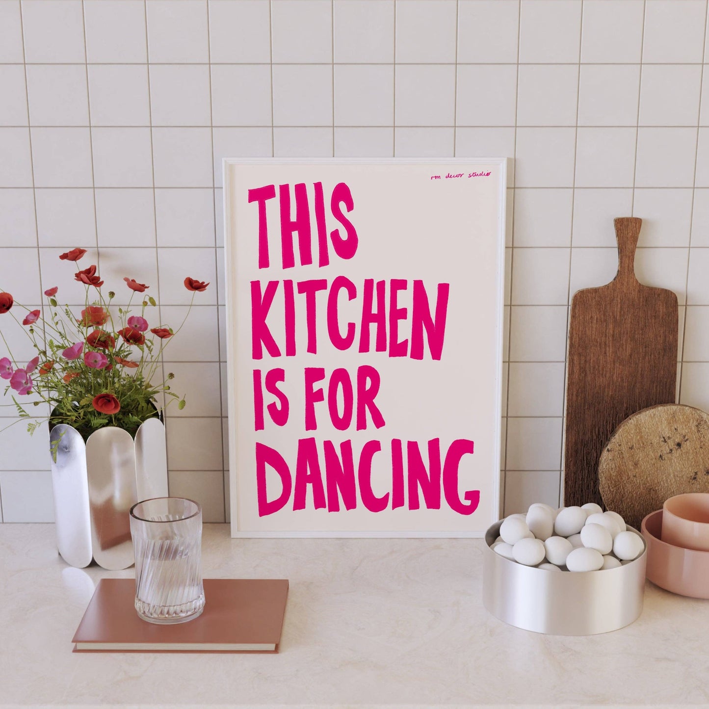 This Kitchen Is For Dancing Print