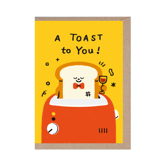 A Toast To You - Raise A Toast - Wedding - Celebrate Card