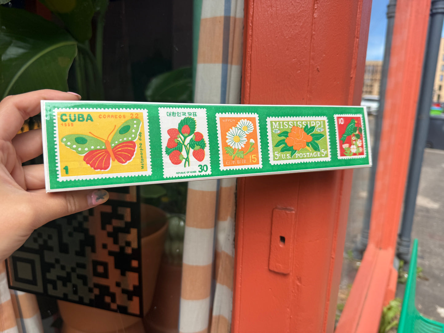 Luxury Extra Long Matches - Fruit Post Stamps