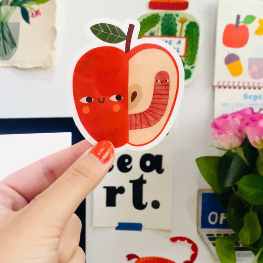 APPLE&WORM sticker