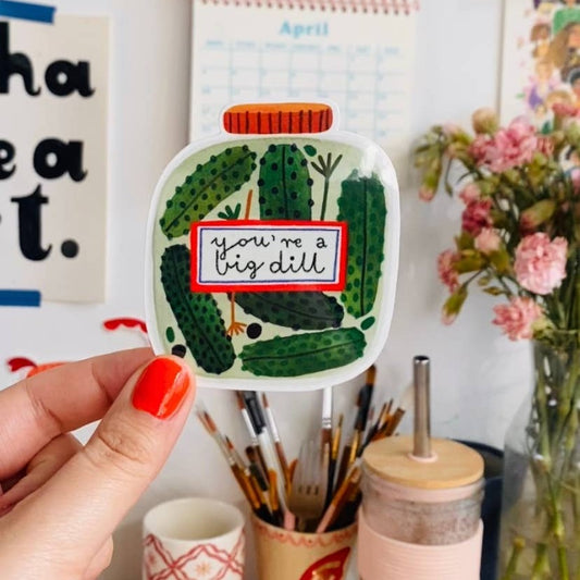 BIG DILL sticker