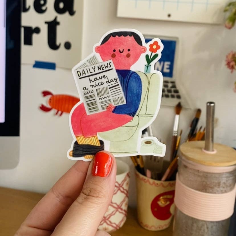 DAILY NEWS sticker