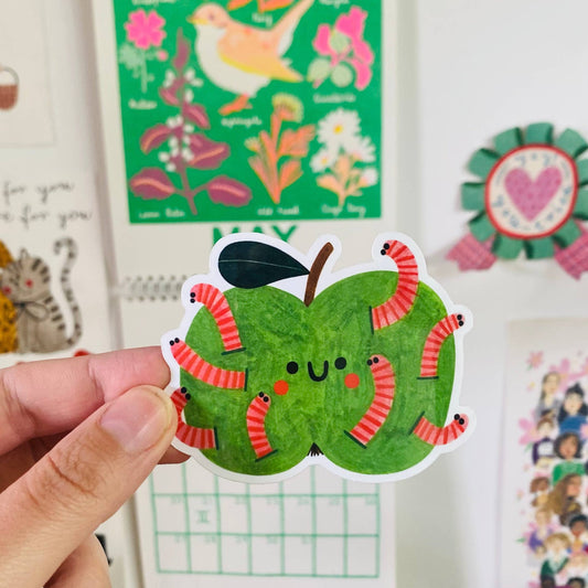 GREEN APPLE sticker