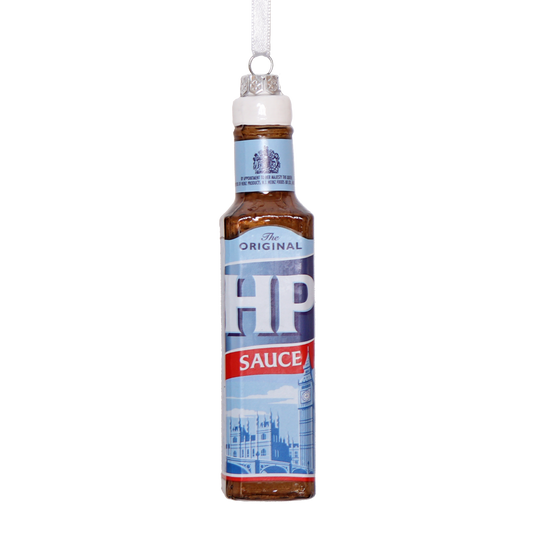 HP Sauce Glass Decoration, 14cm