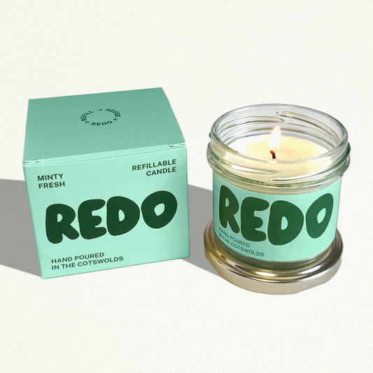 Mint Candle I Summer Candle I Retro Home Decor I Eco Gift