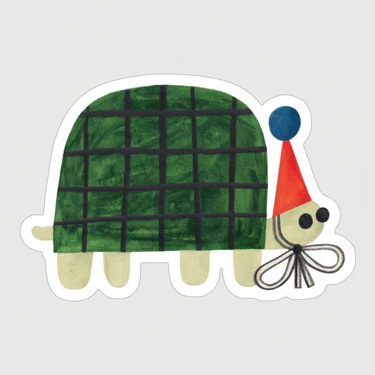 PARTY TURTLE sticker
