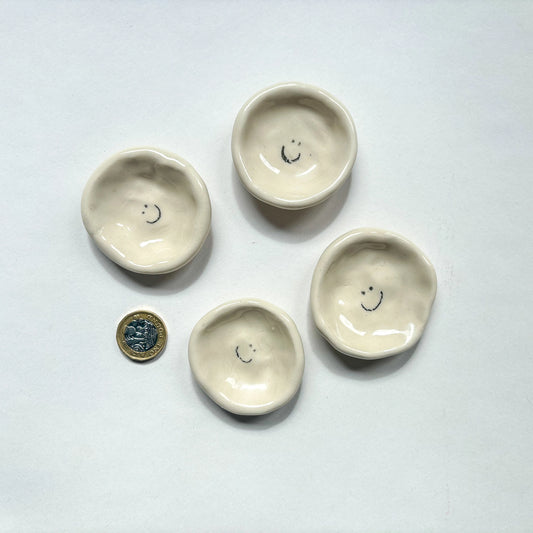 Smiley Round Trinket Dish