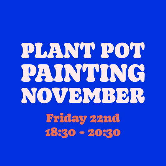 Plant Pot Painting - Friday 22nd November 18:30 - 20:30