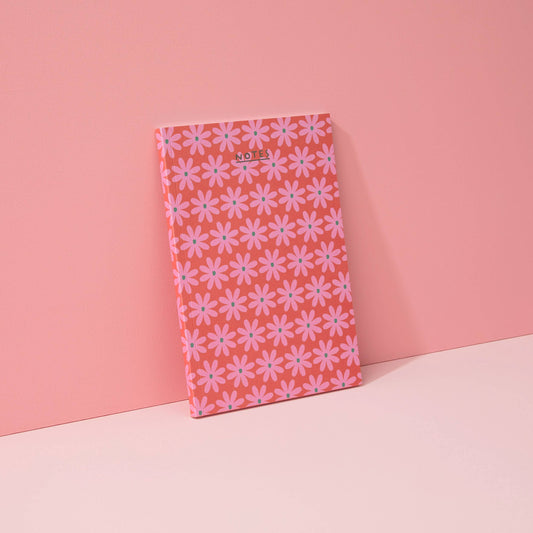 Orange Flowers Notebook