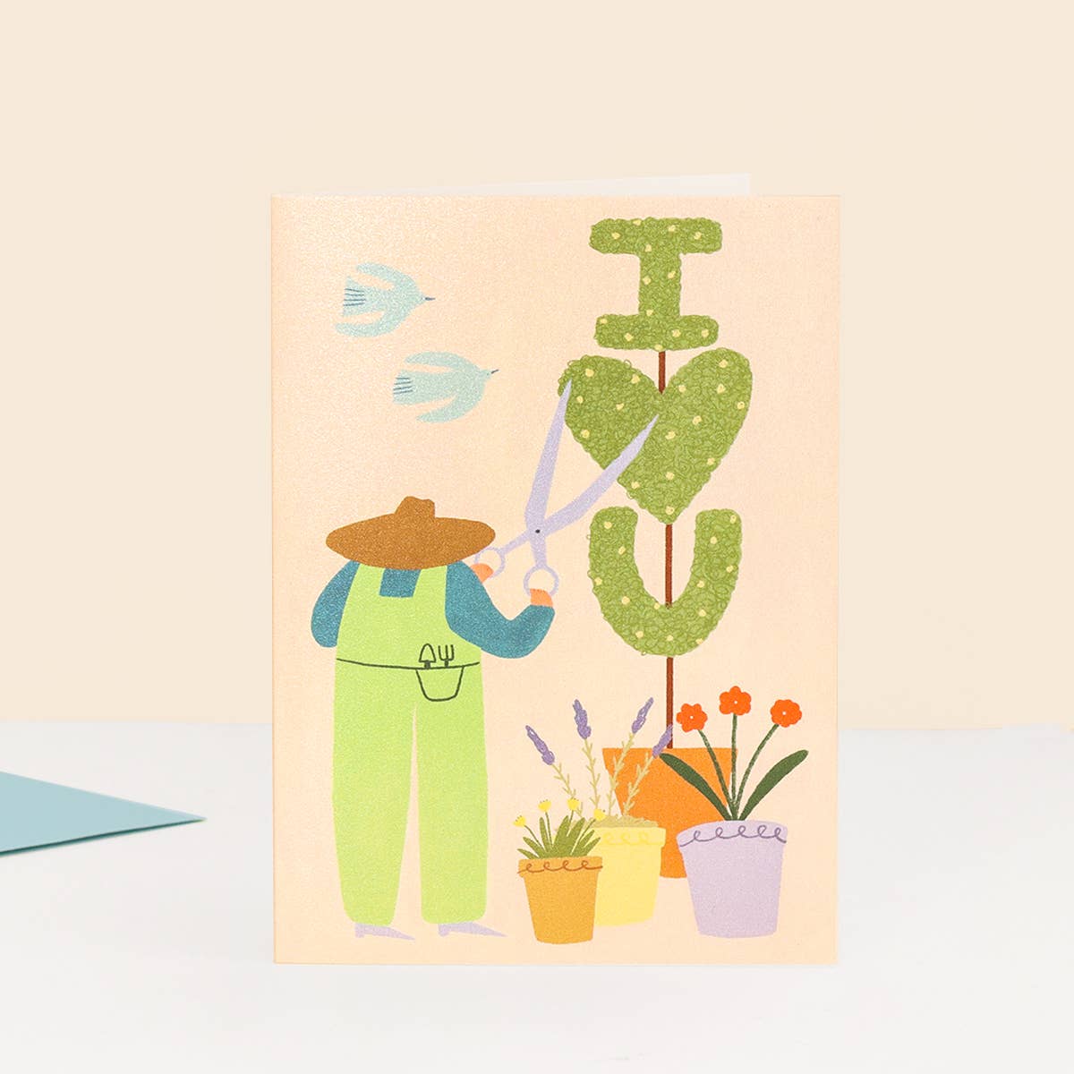 I Love You Gardener Card