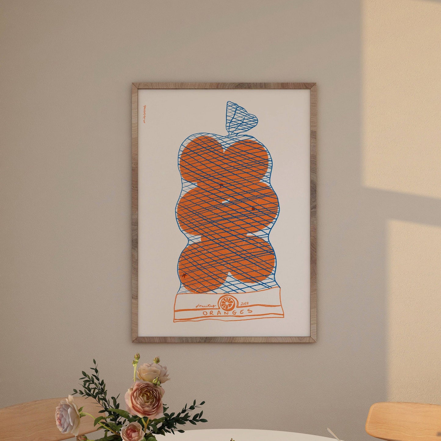 Oranges Art Print