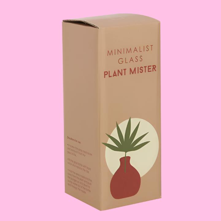 Minimal Blush Pink Glass Mister